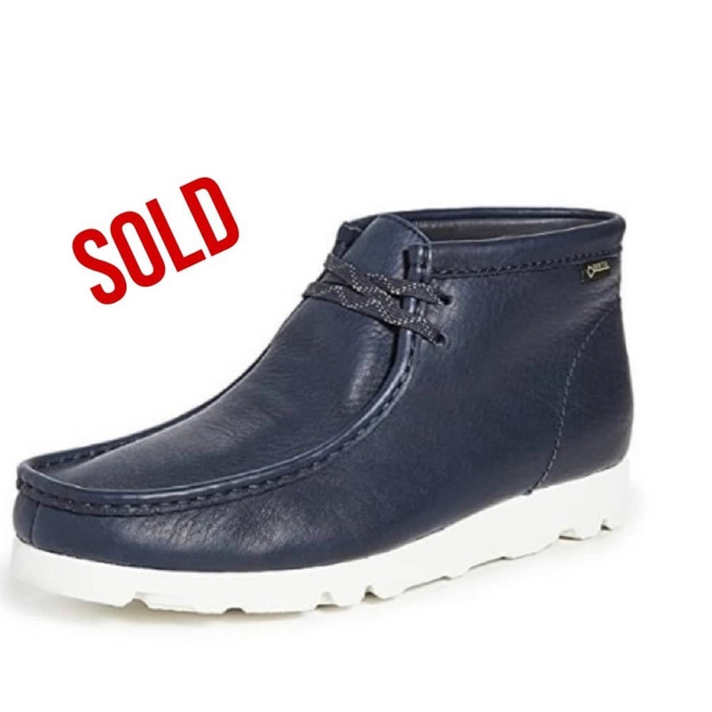 Wallbee ink leather bleu